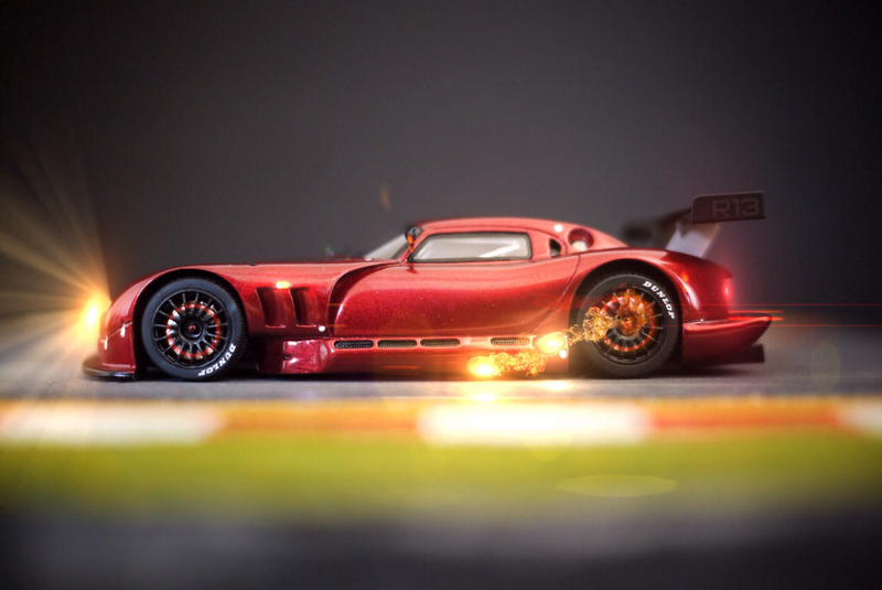 Illustration for article titled LaLD Car Week: Wacky Wednesday - 1/43 Spark TVR Cerbera Speed 12